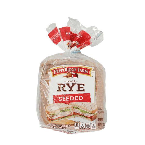 JEWISH RYE SEEDED BREAD WIC APPROVED