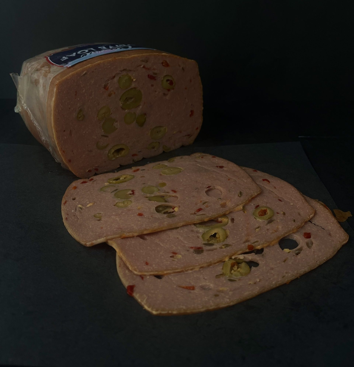 LOAF OLIVE PIMENTOS PICKLES