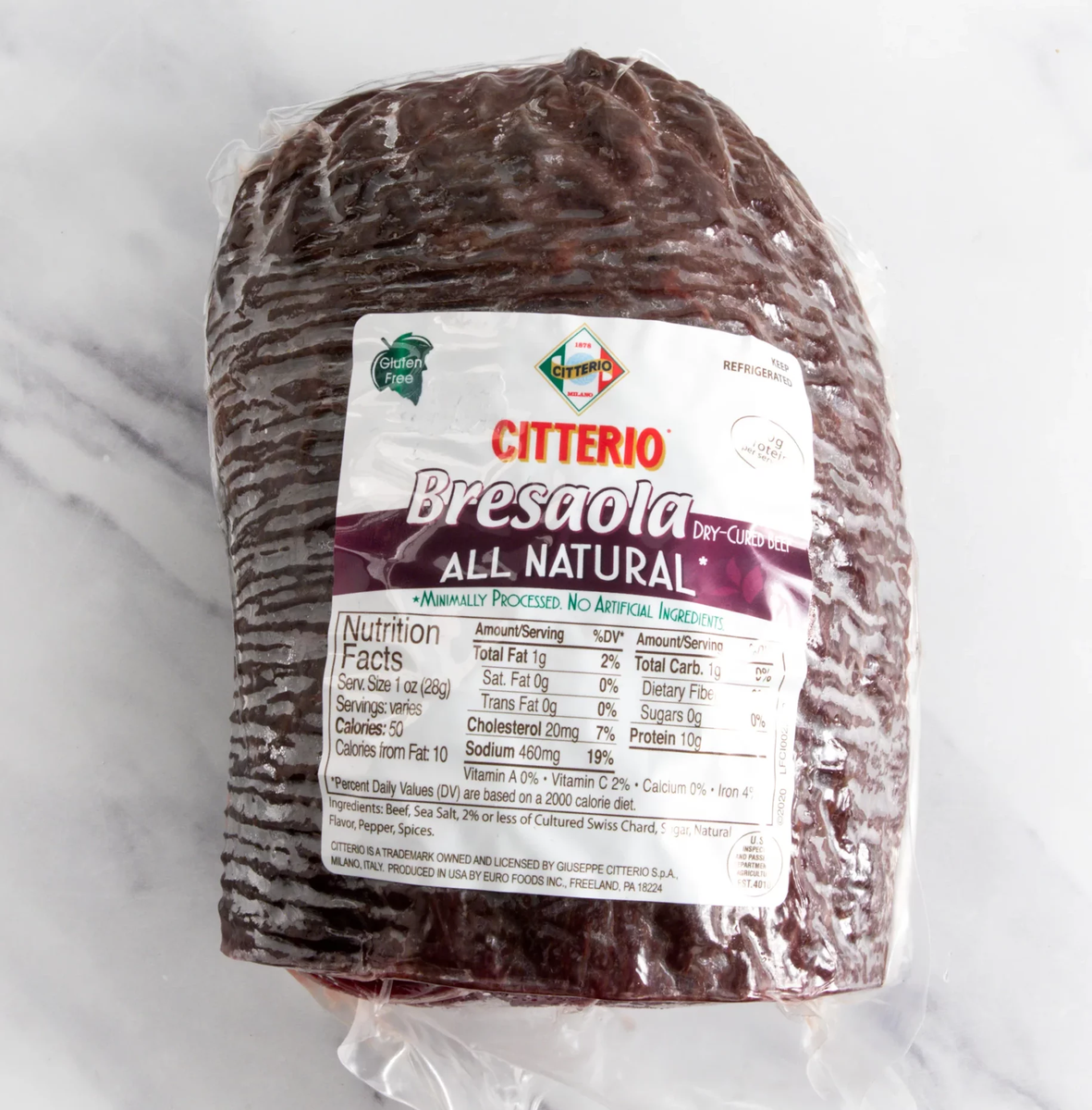 BRESAOLA ALL NATURAL 