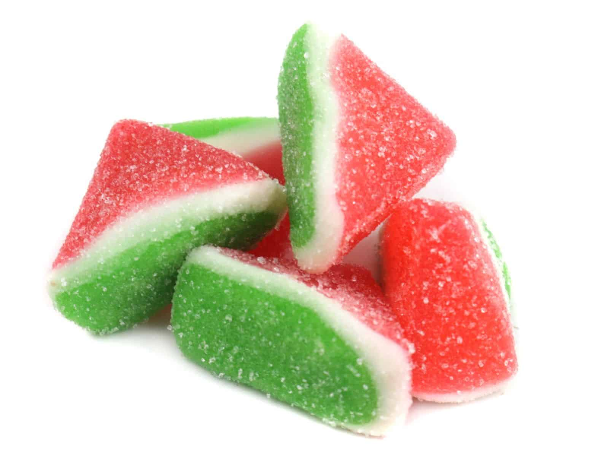HALAL GUMMY WATERMELON SLICE 6114