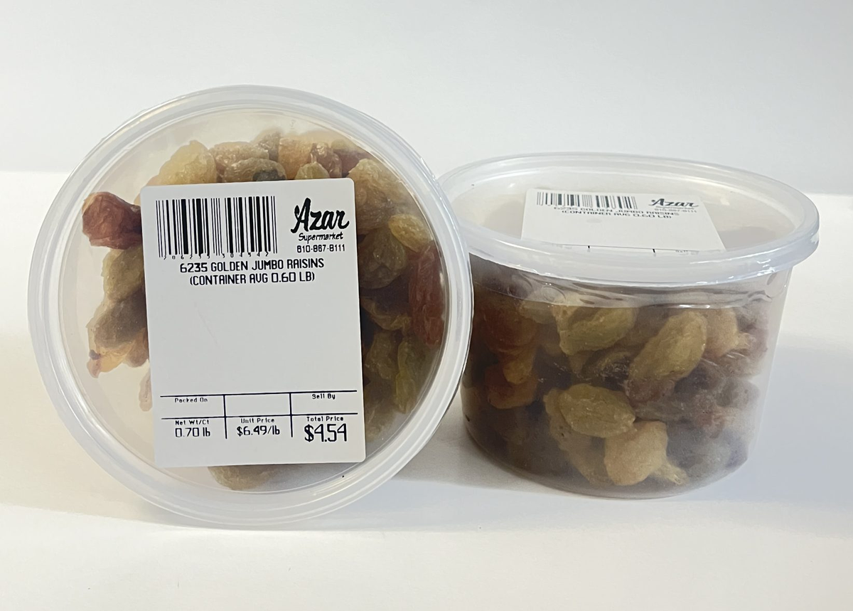 RAISINS GOLDEN JUMBO 6235