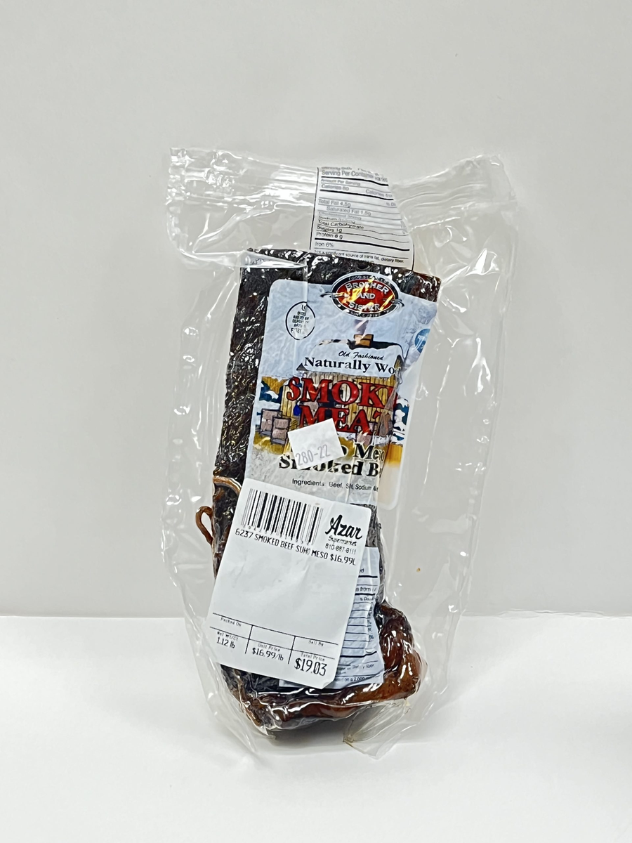6237 SMOKED BEEF SUHO MESO $16.99LB