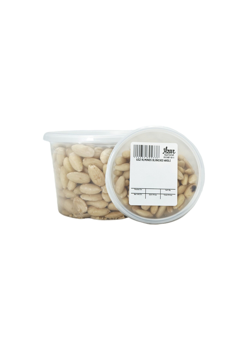 ALMONDS RAW BLANCHED WHOLE 6268