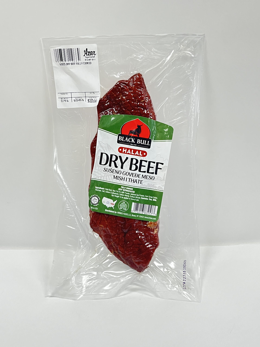 BEEF DRY FULLY COOKED 6325