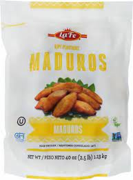 PLANTAINS SLICED RIPE MADUROS