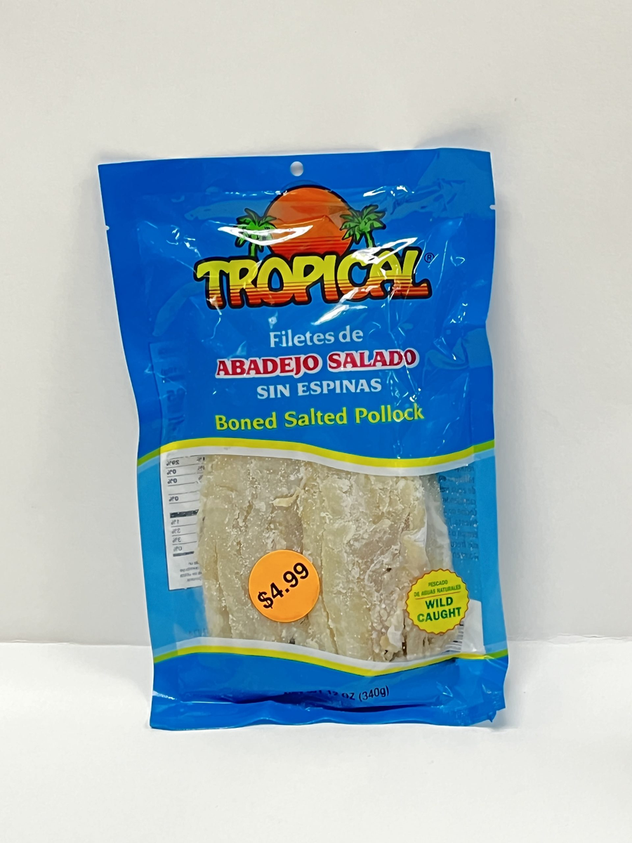 BACALAO POLLOCK FISH BONED SALTED