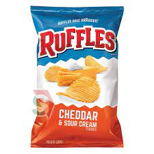 CHEDDAR SOUR CREAM CHIPS