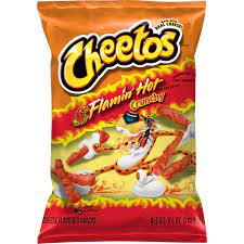 CHIPS FLAMING HOT CRUNCHY CHIPS