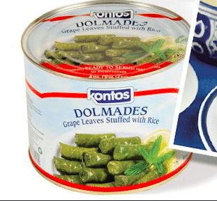 GRAPE LEAVES STUFFED DOLMADES