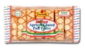 PASTRY PUFF ITALIAN APRICOT GLAZED