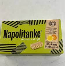 NAPOLITANKE LEMON ORANGE WAFERS