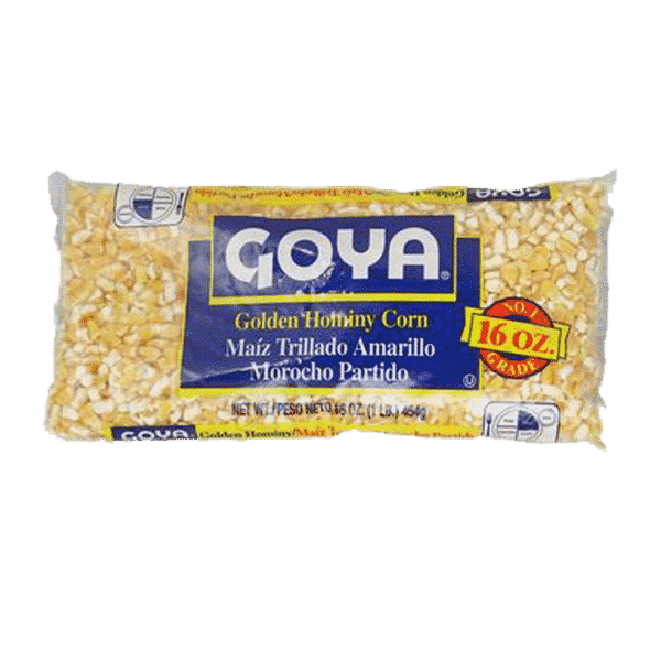GOLDEN HOMINY CORN