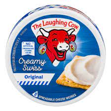 CHEESE CREAMY SWISS WEDGES ORIGINAL SPREAD