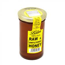 HONEY 100% PURE UNFILTERED RAW