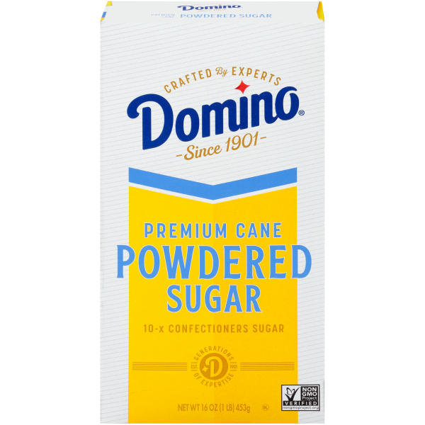 POWDERED SUGAR CONFECTIONERS BOX
