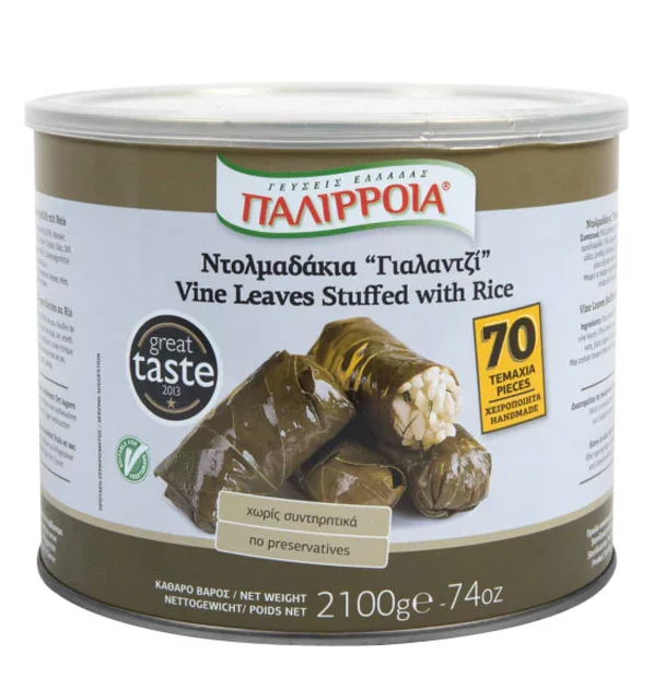 GRAPE LEAVES STUFFED DOLMADAKIA