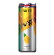 SCHWEPPES LEMON MINT DRINK CAN  330ML