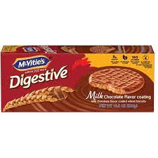 BISCUITS DIGESTIVE MILK CHOCOLATE