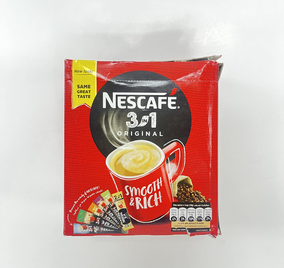 COFFEE INSTANT ORIGINAL 3 IN 1 STICKS