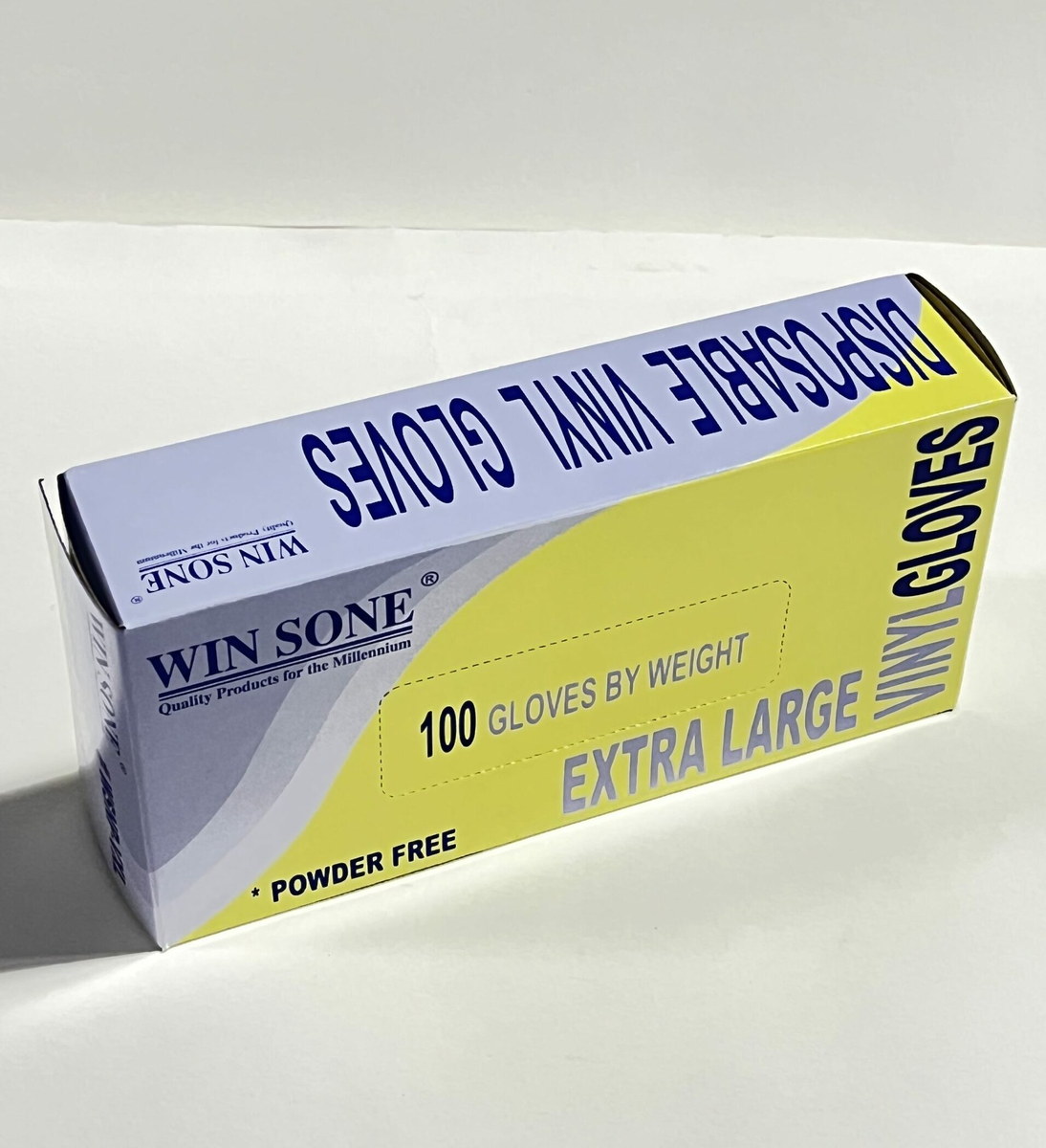 DISPOSABLE GLOVES POWDER FREE XLARGE