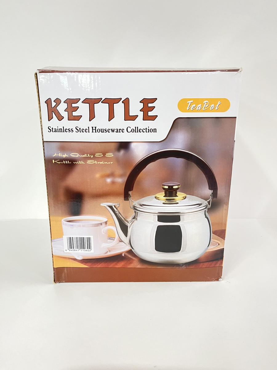 TEA KETTLE WITH STRAINER