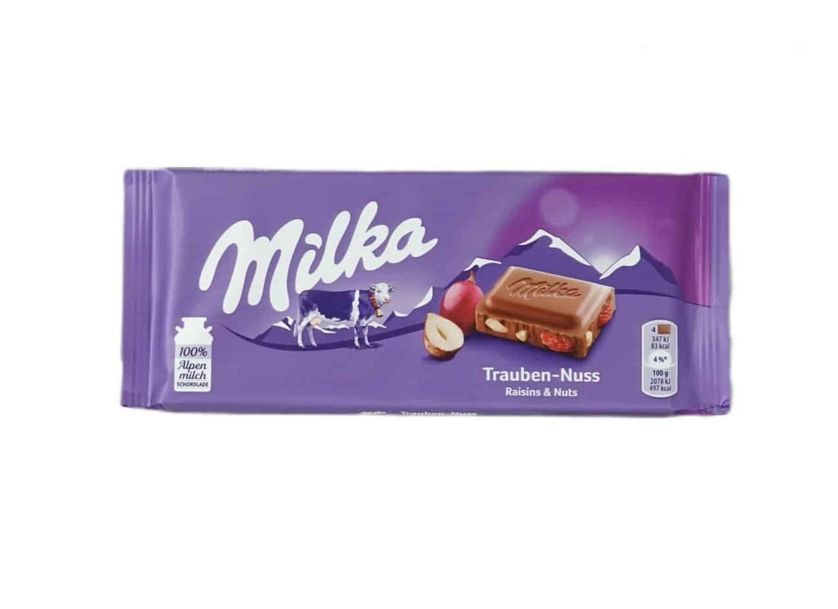 RAISINS NUTS CHOCOLATE BAR 