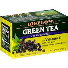 GREEN TEA WITH ALDEBERRY 