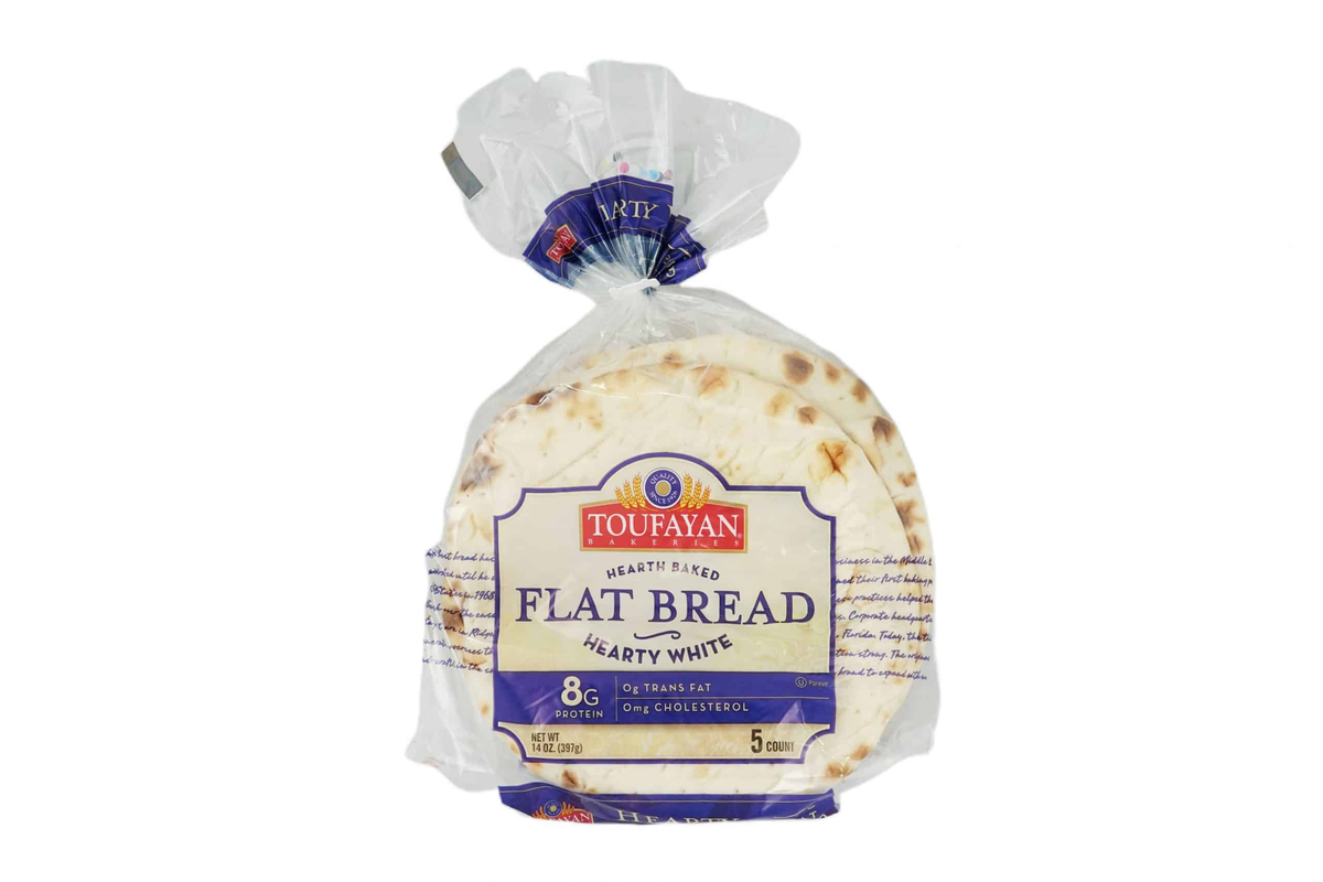 HEARTY WHITE FLAT PITA BREAD