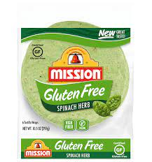 BREAD TORTILLA SPINACH HERB