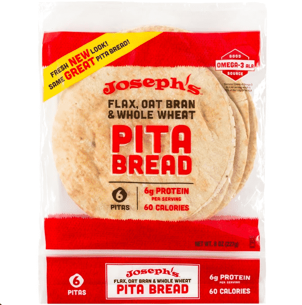 FLAX WHOLE WHEAT PITA BREAD