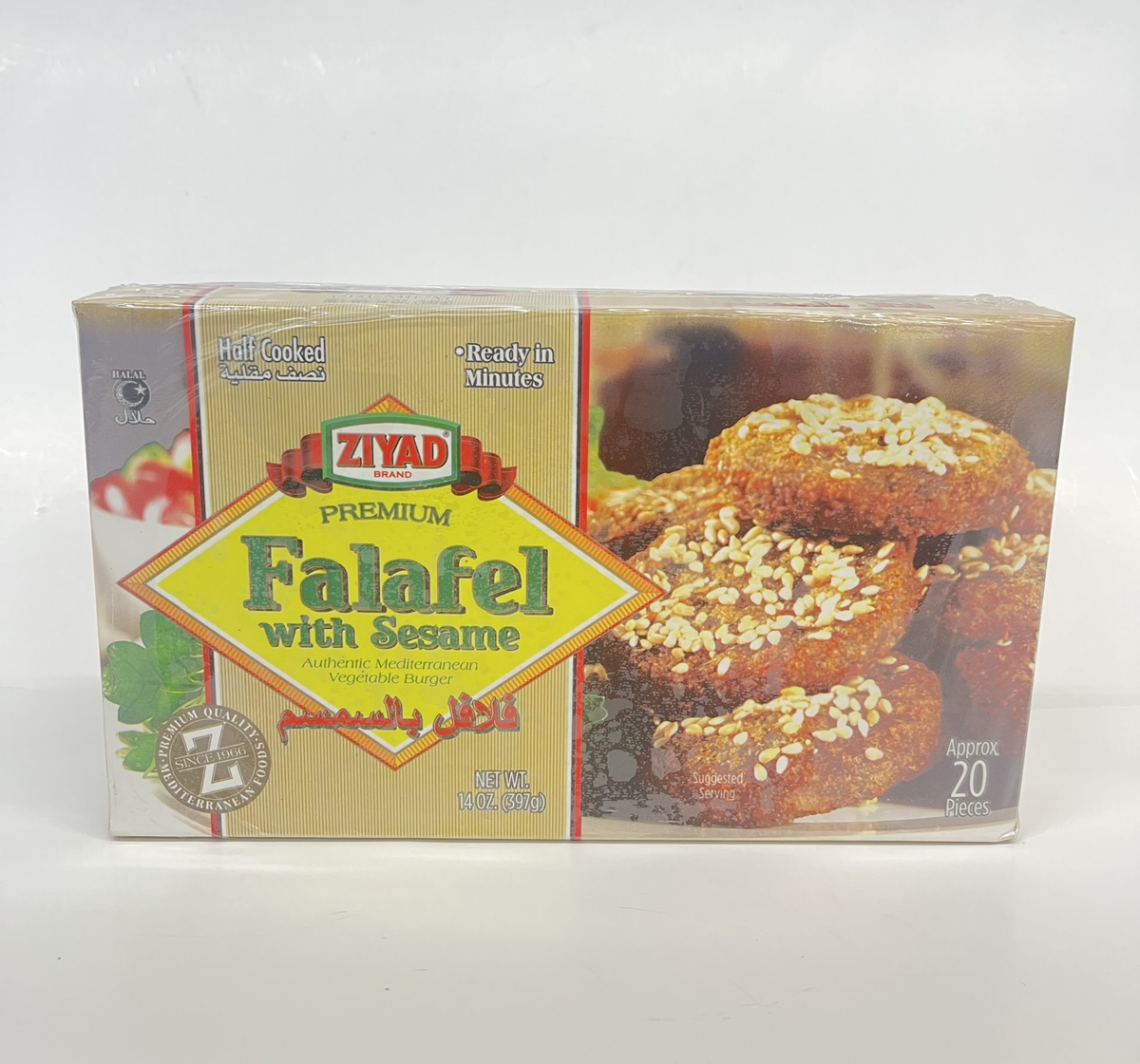 FALAFEL PATTIES READY SESAME