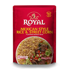 RICE BASMATI SEASONED MEXICAN AND STREET CORN