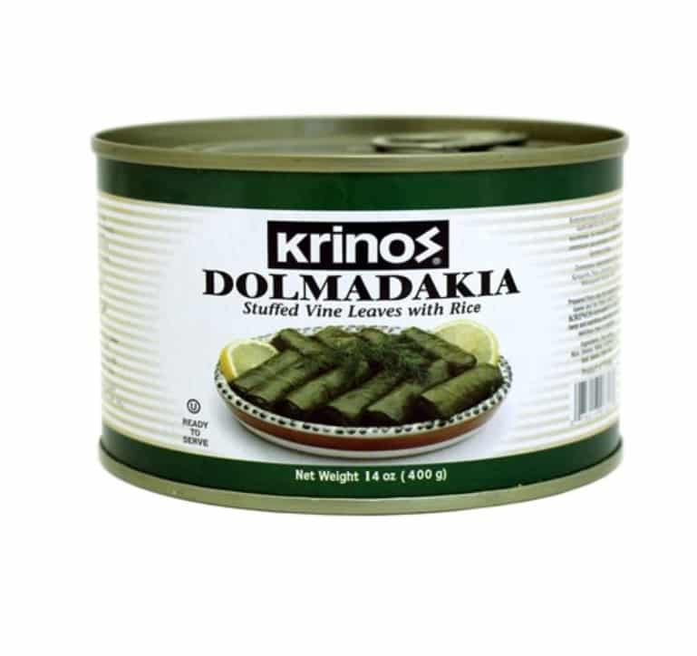 GRAPE LEAVES STUFFED DOLMADAKIA