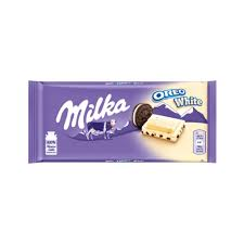 MILKA WHITE OREO CHOCOLATE BAR  100GR