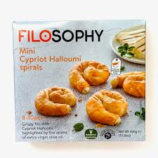 CHEESE HALLOUMI SPIRAL STUFFED CYPRIOT