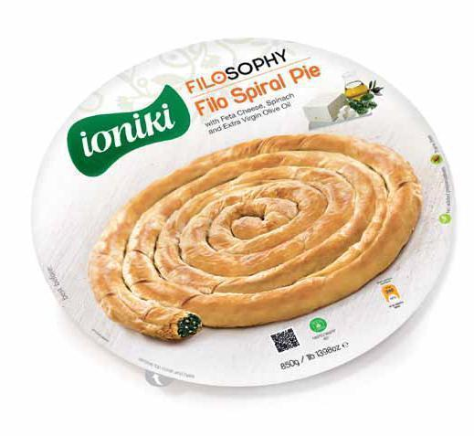 GREEK SPIRAL WITH SPINACH FETA