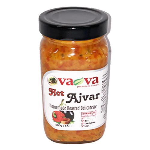 HOT AJVAR ROASTED PEPPER SPREAD