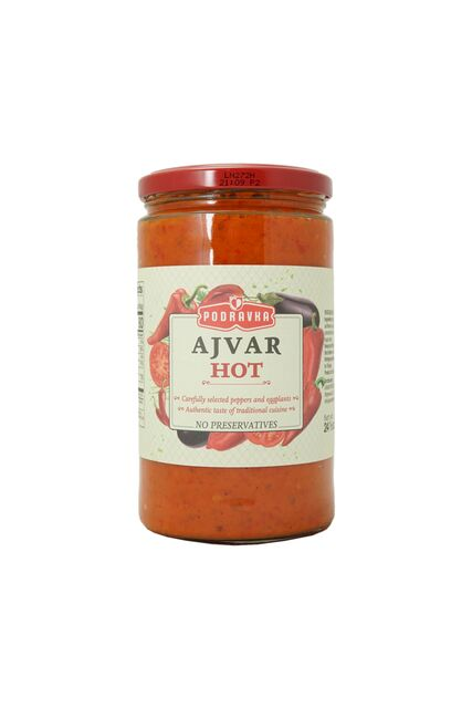 HOT AJVAR VEGETABLE SPREAD