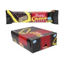 ULKER WAFER BITTER CHOCOLATE BOX 24X36GR