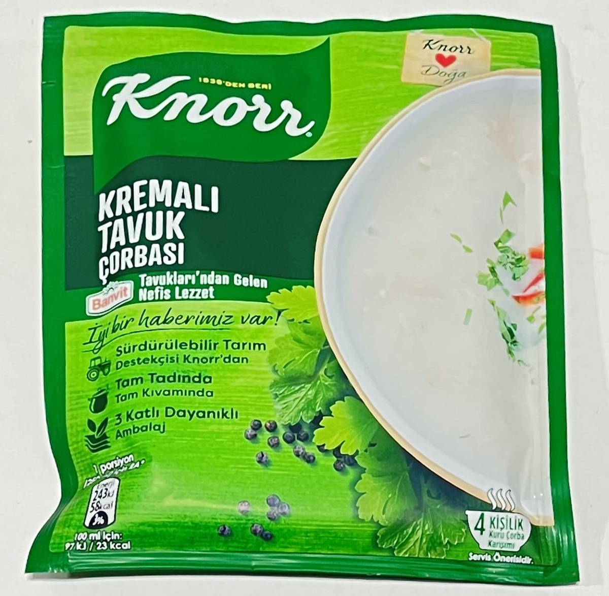 SOUP CREAMY CHICKEN