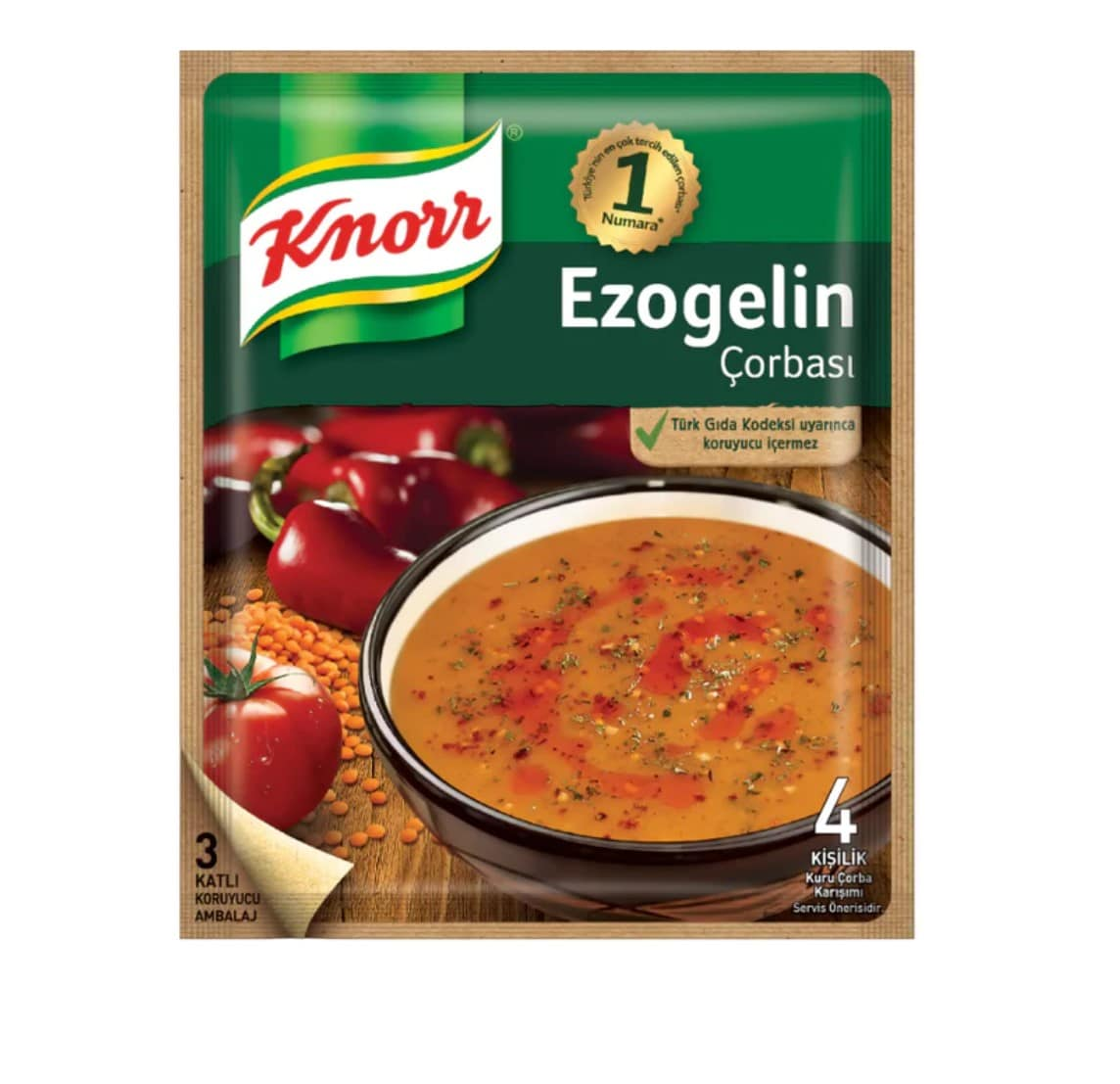 SOUP LENTIL BULGHUR QUICK