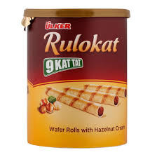 ULKER WAFER ROLL HAZELNUT CREAM 170GR