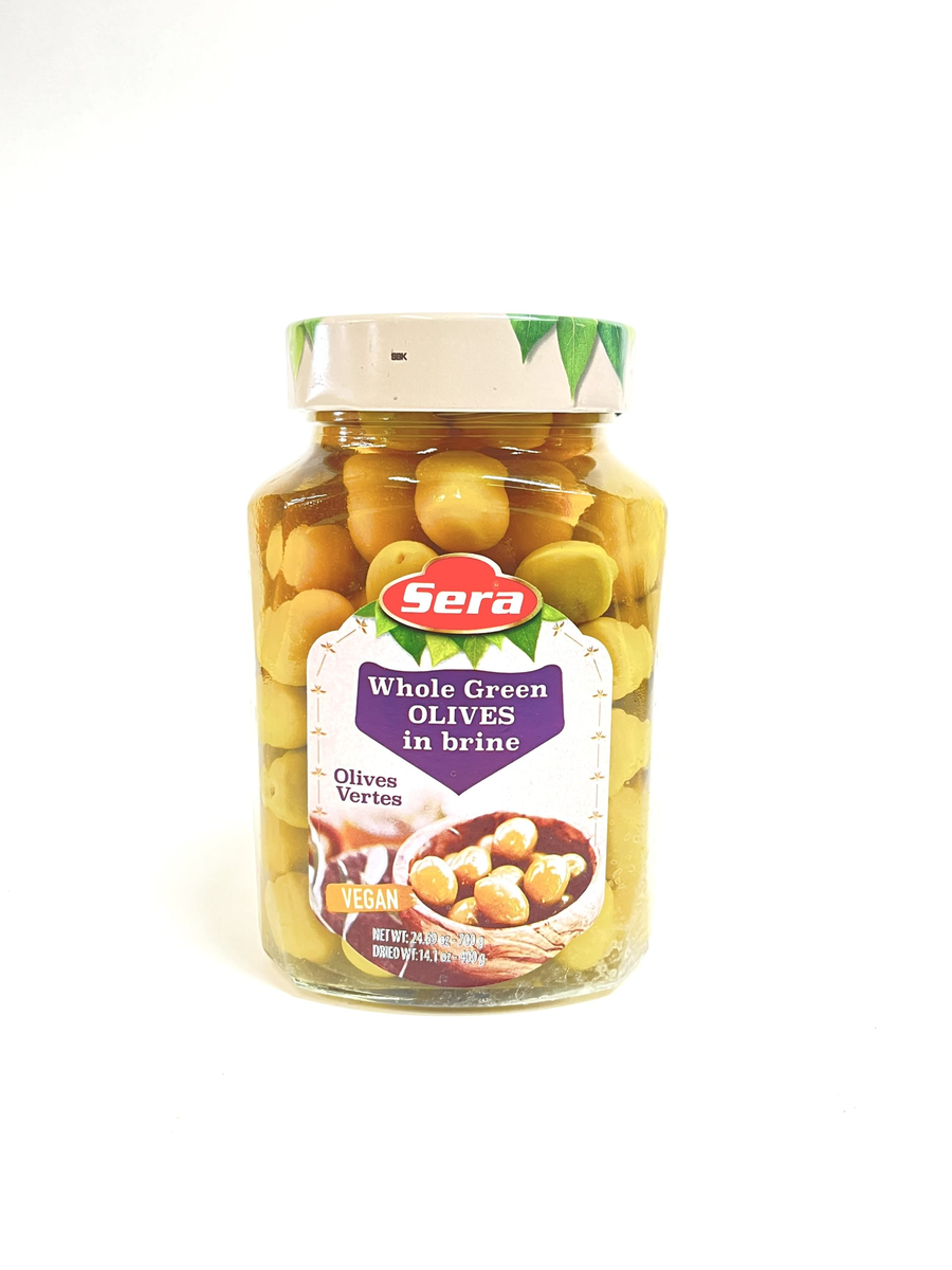 OLIVES GREEN IN BRINE