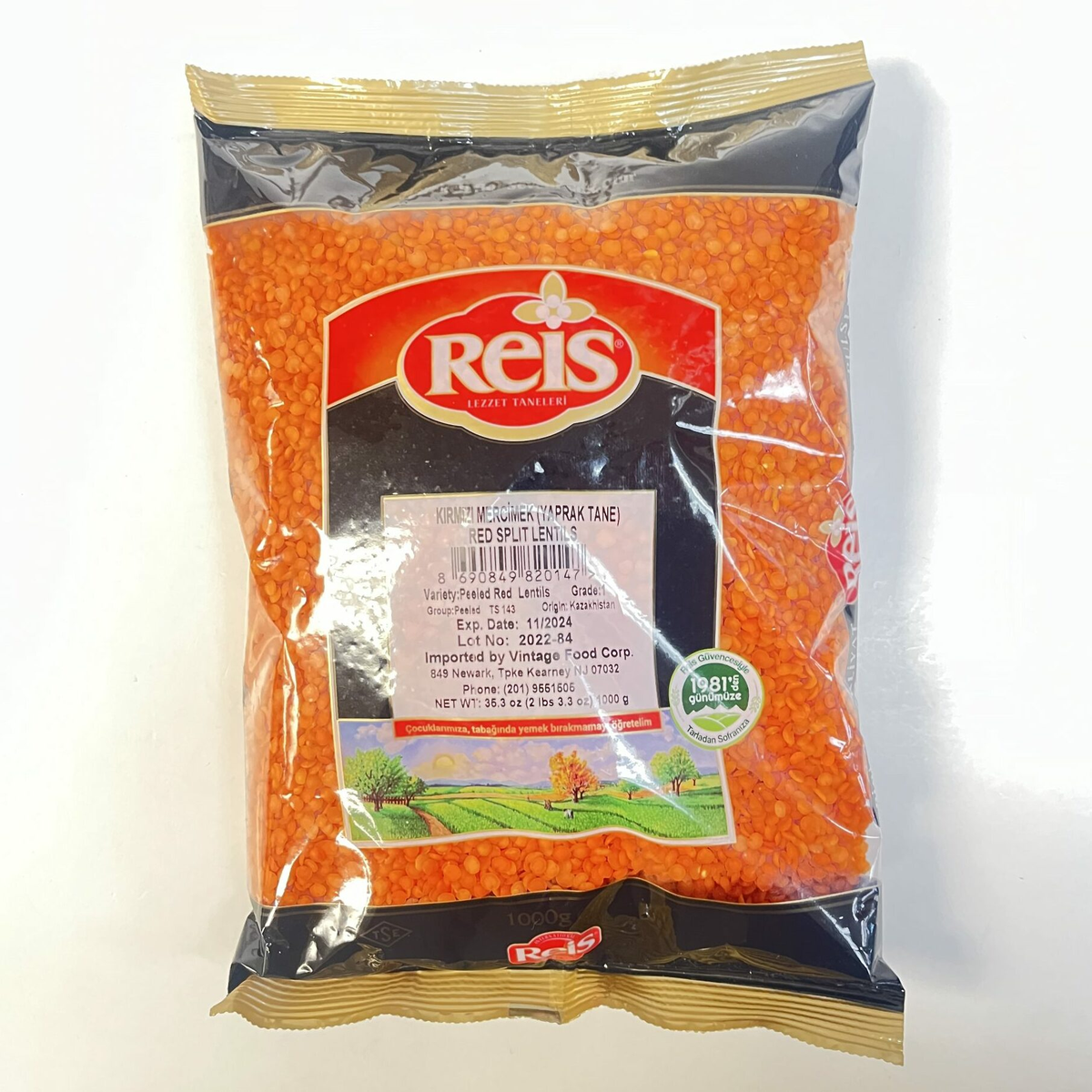 DRY SPLIT RED LENTILS