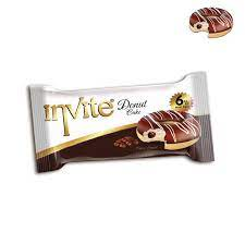 DONUT WITH COCOA SAUCE INVITE