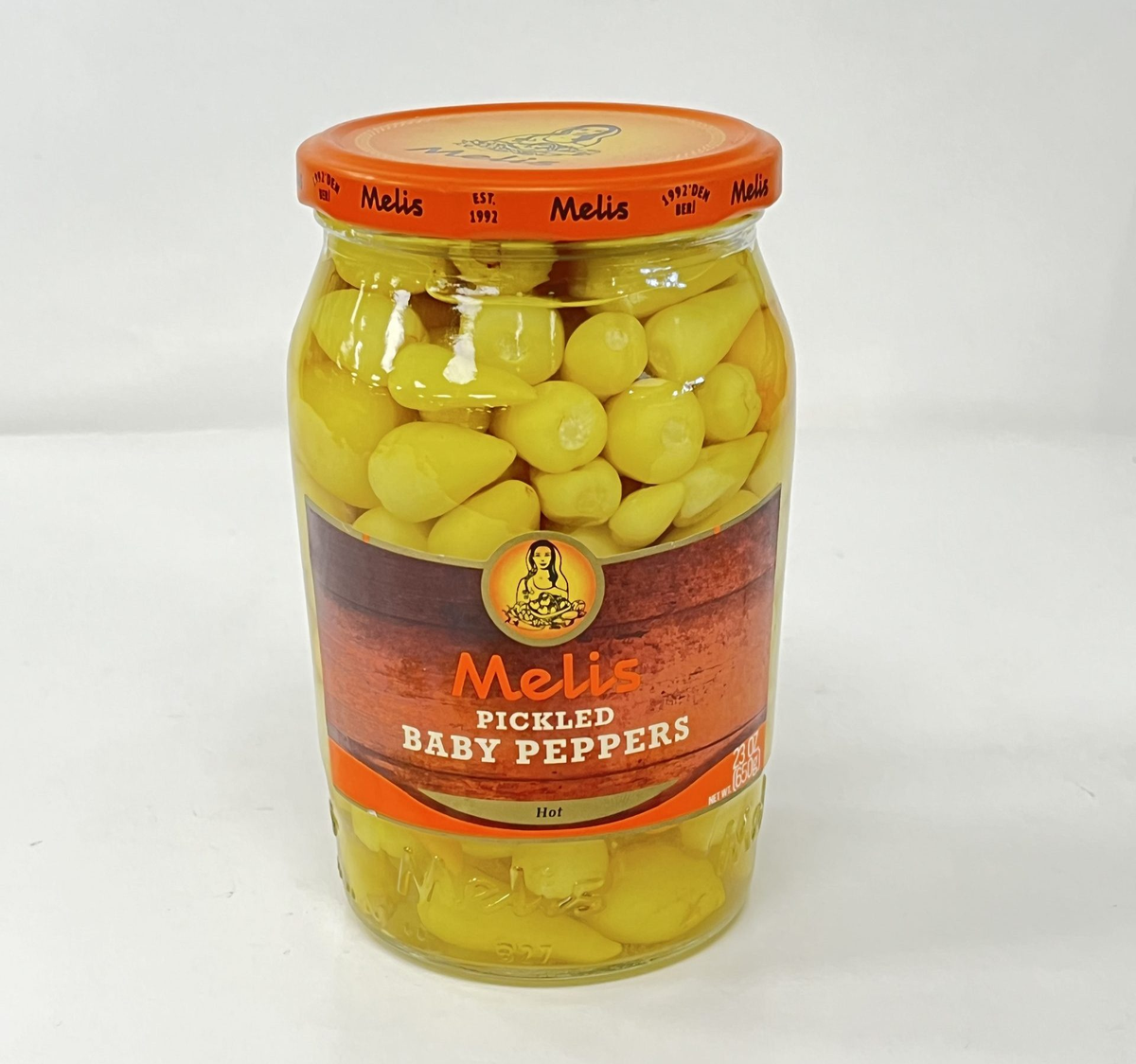HOT BABY PEPPERS PICKLED