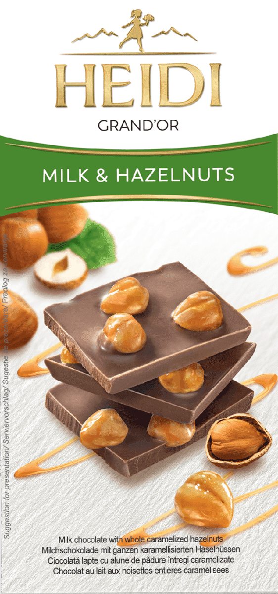 CHOCOLATE BAR MILK HAZELNUTS