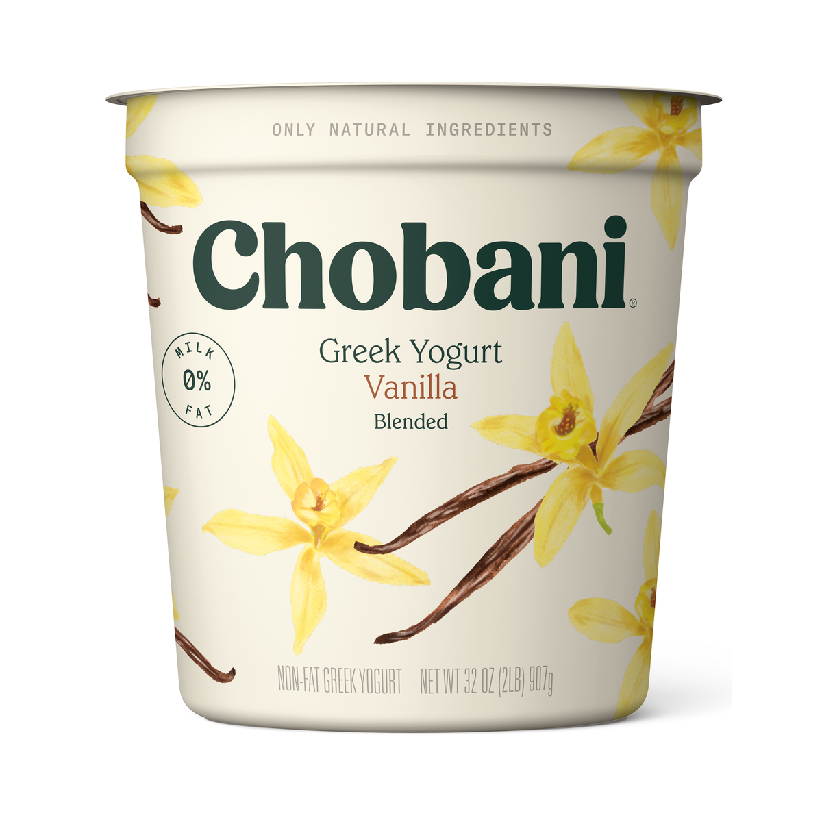 YOGURT GREEK VANILLA NON FAT MILK