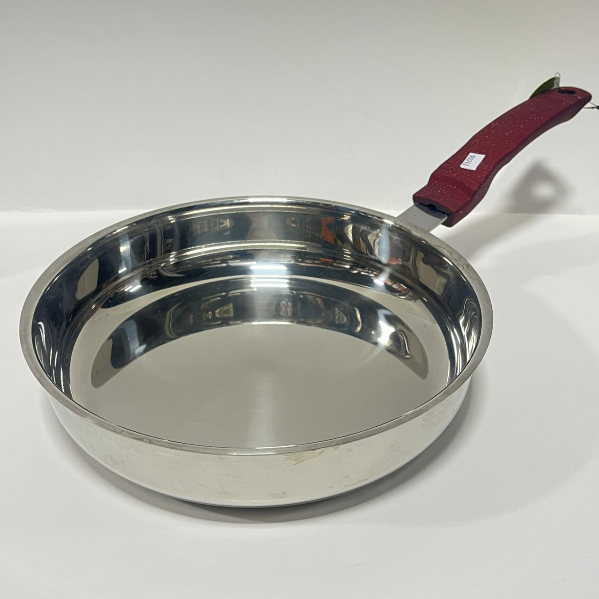 FRYING STAINLESS PAN LARGE GRANITE HANDLE
