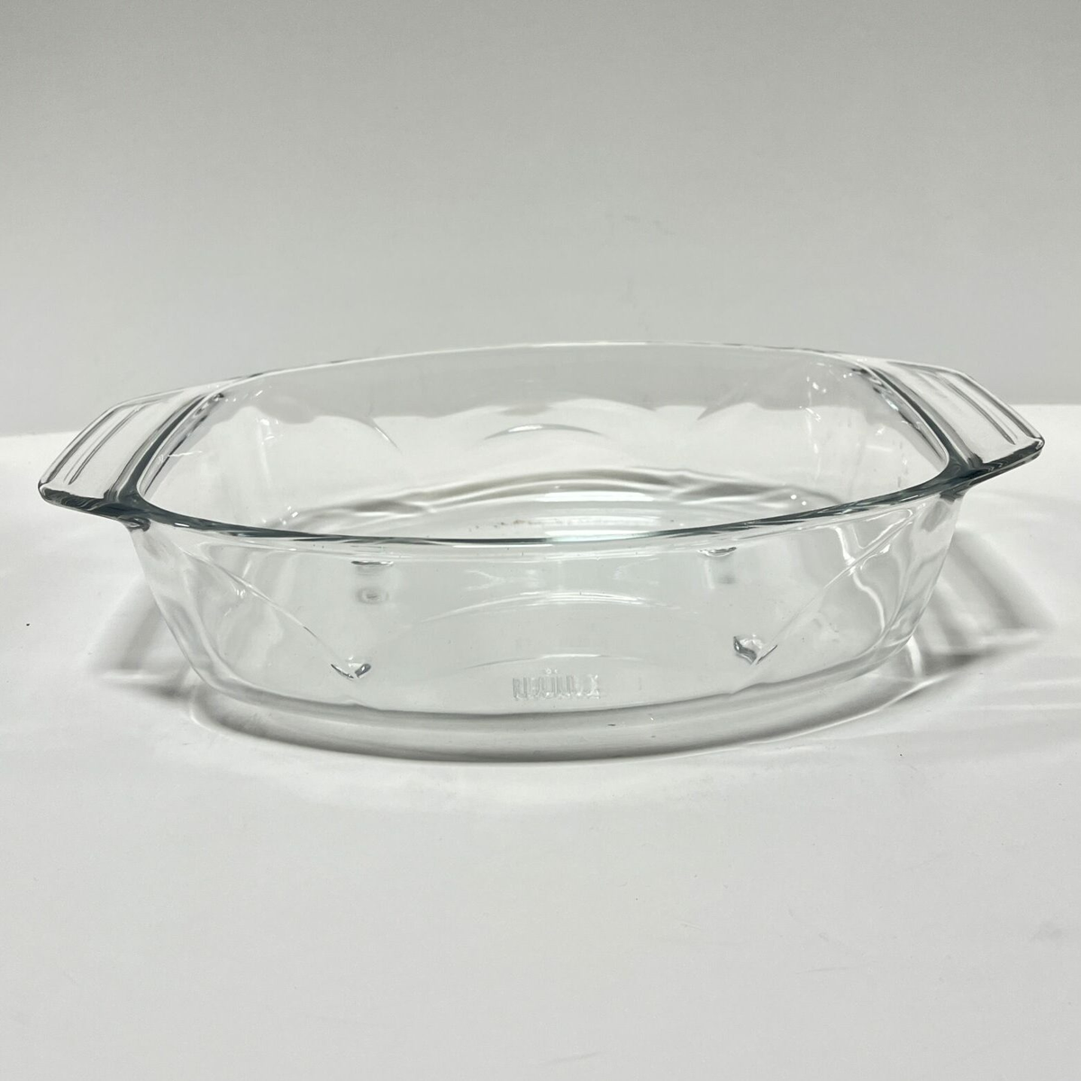 PARMA CASSEROLE GLASS OVAL 288X200X70MM